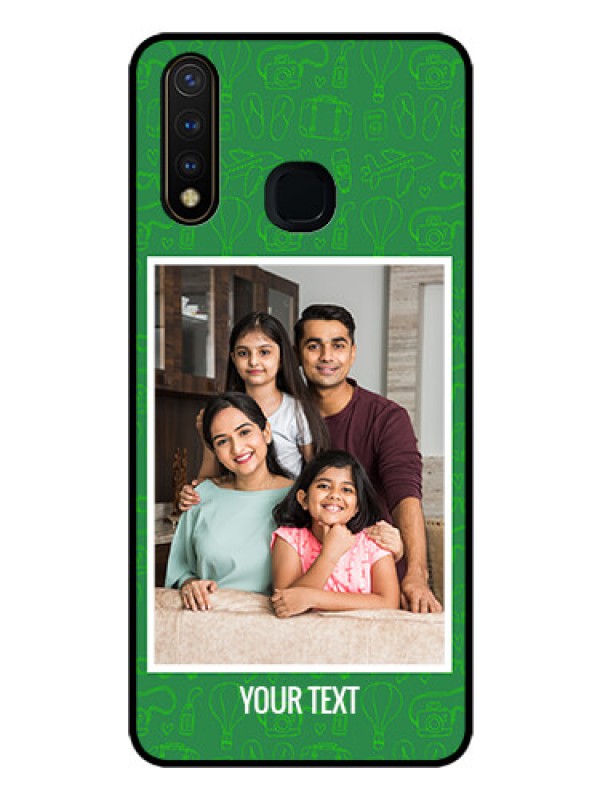 Custom Vivo Y19 Personalized Glass Phone Case  - Picture Upload Design