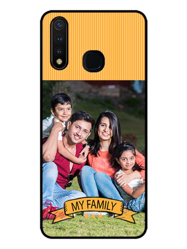 Custom Vivo Y19 Custom Glass Phone Case  - My Family Design