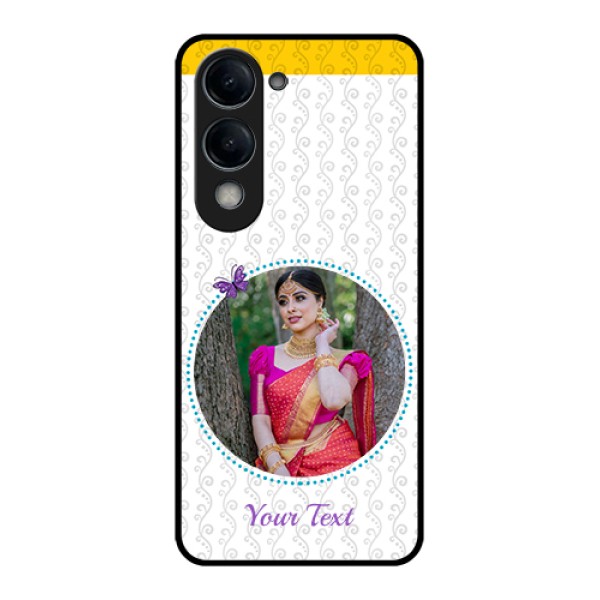 Vivo Y19e Custom Glass Phone Case - Girls Premium Case Design