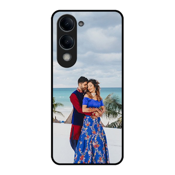 Vivo Y19e Custom Glass Phone Case - Upload Full Picture Design Vivo Y19e Custom Glass Phone Case - Upload Full Picture Design