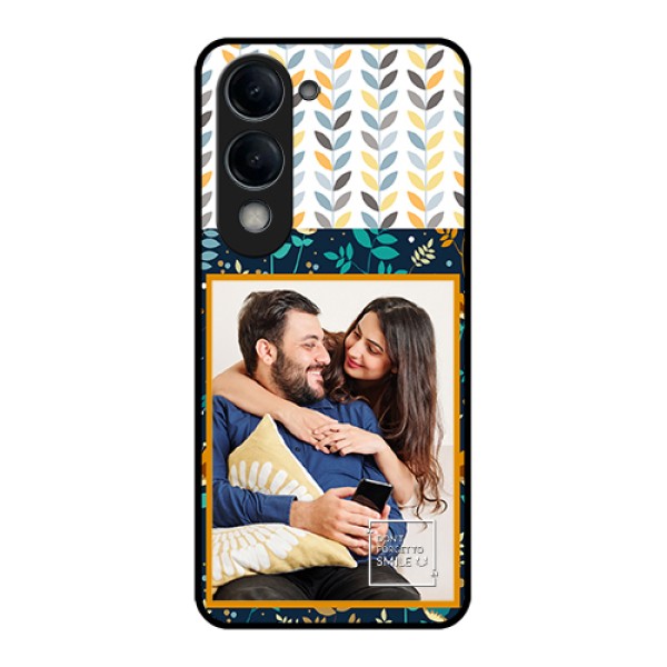 Vivo Y19e Custom Glass Phone Case - Pattern Design
