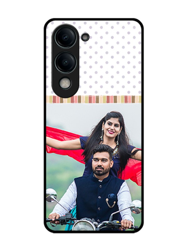 Custom Vivo Y19s 5G Custom Glass Phone Case - Cute Family Design