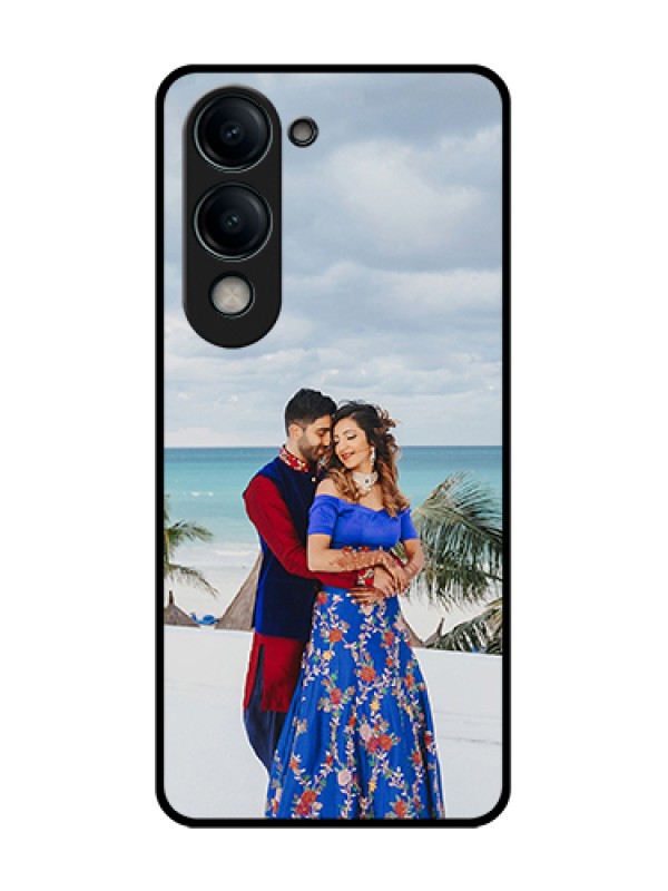 Custom Vivo Y19s 5G Custom Glass Phone Case - Upload Full Picture Design