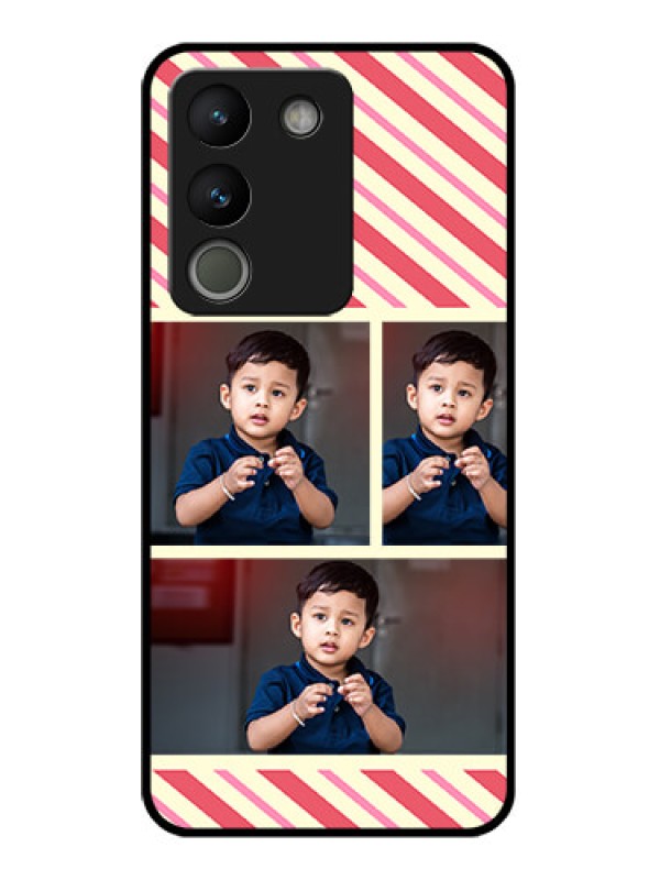 Custom Vivo Y200 5G Custom Glass Phone Case - Picture Upload Mobile Case Design