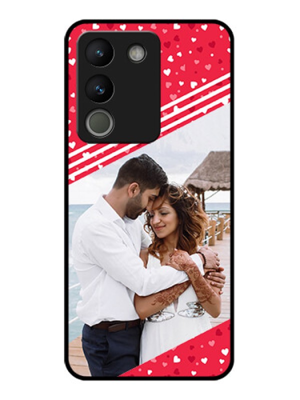 Custom Vivo Y200 5G Custom Glass Phone Case - Valentines Gift Design