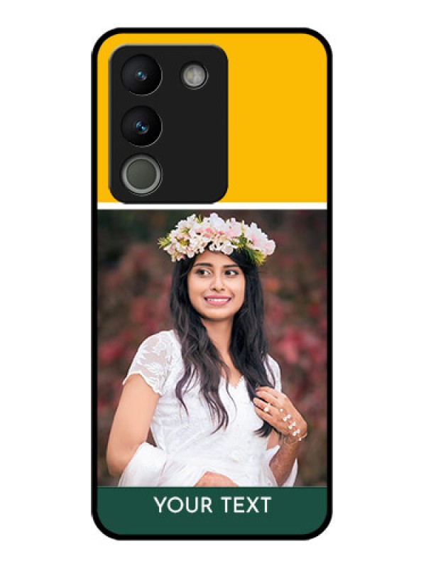 Custom Vivo Y200 5G Custom Glass Phone Case - Love You Design