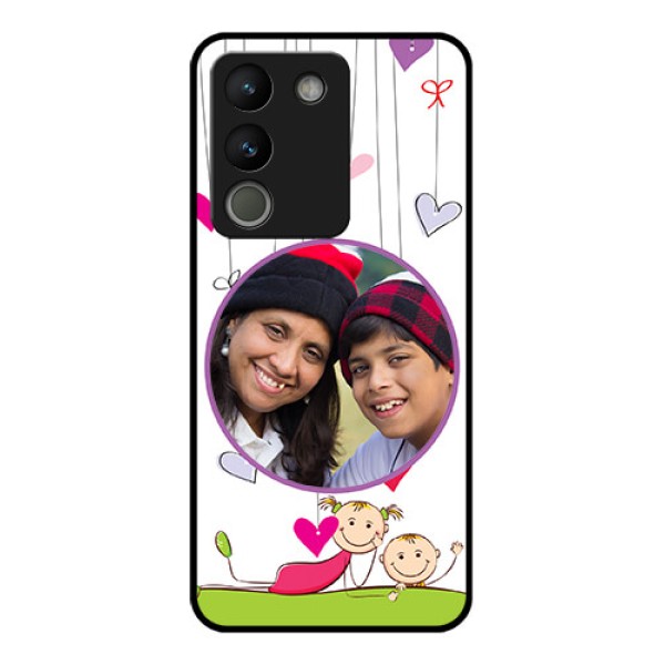 Vivo Y200 5G Custom Glass Phone Case - Cute Kids Phone Case Design Vivo Y200 5G Custom Glass Phone Case - Cute Kids Phone Case Design