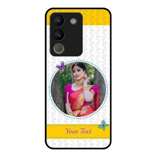 Vivo Y200 5G Custom Glass Phone Case - Girls Premium Case Design