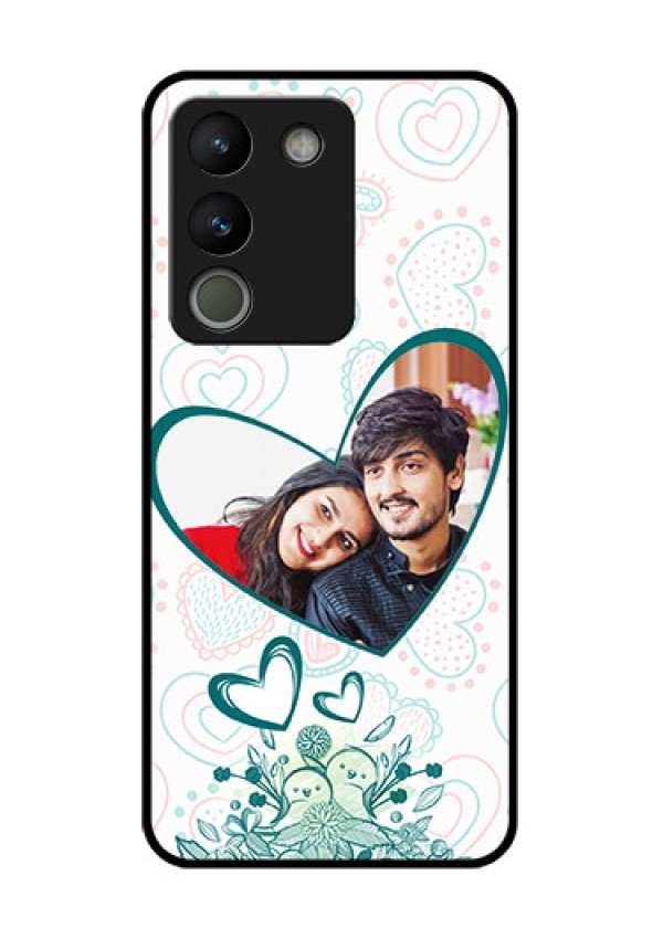 Vivo Y200 5G Custom Glass Phone Case - Premium Couple Design