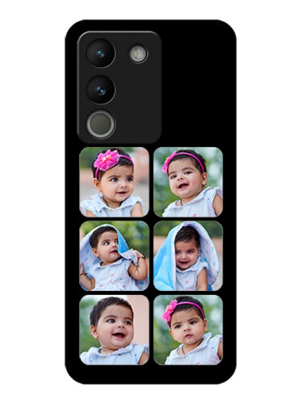 Custom Vivo Y200 5G Custom Glass Phone Case - Multiple Pictures Design