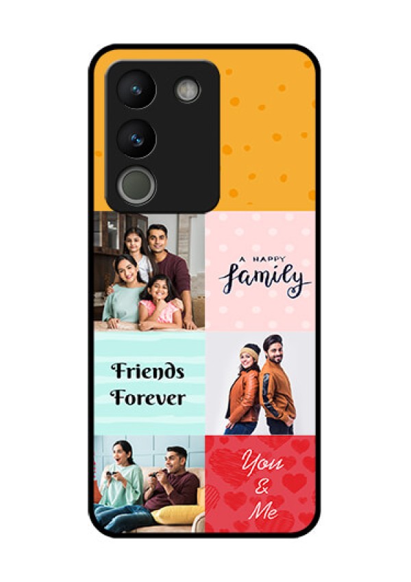 Vivo Y200 5G Custom Glass Phone Case - Images With Quotes Design