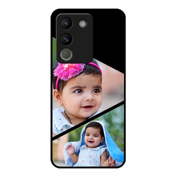 Vivo Y200 5G Custom Glass Phone Case - Semi Cut Design