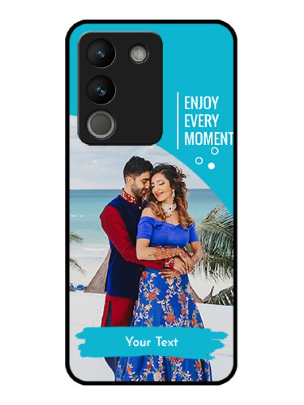 Custom Vivo Y200 5G Custom Glass Phone Case - Happy Moment Design
