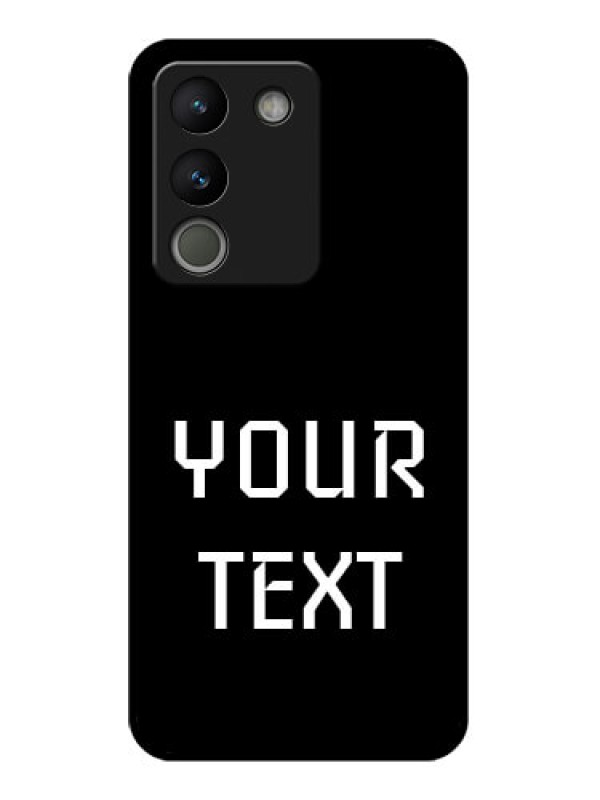 Custom Vivo Y200 5G Custom Glass Phone Case - Your Name Design