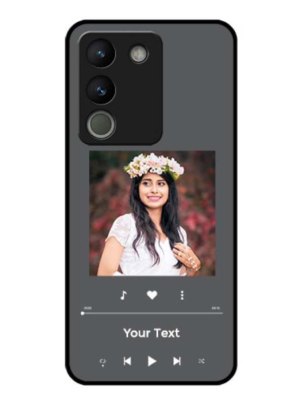 Custom Vivo Y200 5G Custom Glass Phone Case - Play The Music Design