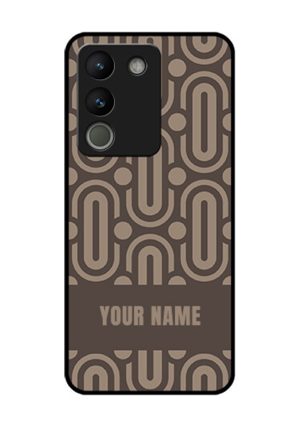 Vivo Y200 5G Custom Glass Phone Case - Captivating Zero Pattern Design