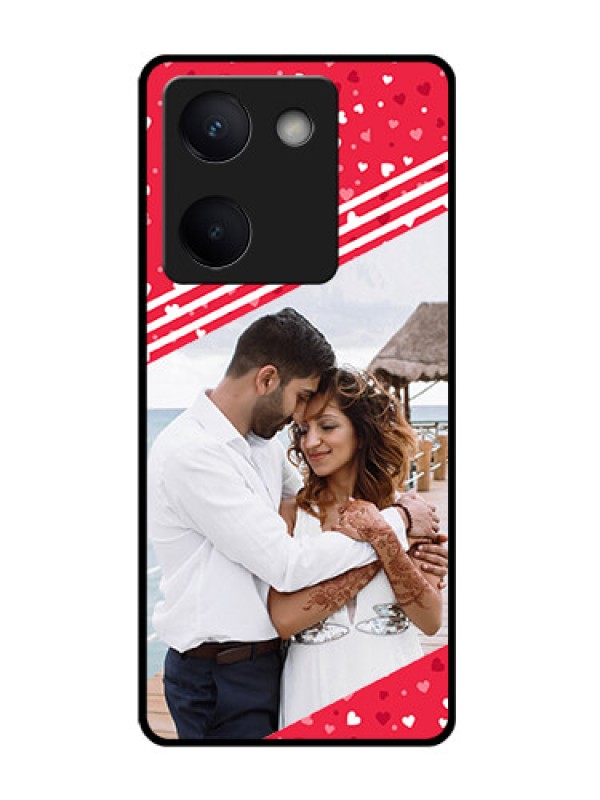 Custom Vivo Y200 Pro 5G Custom Glass Phone Case - Valentines Gift Design