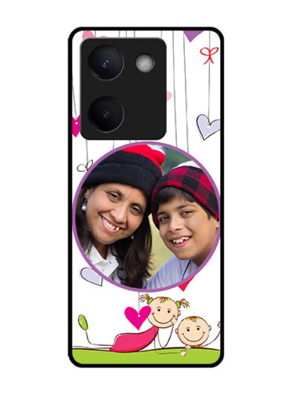 Custom Vivo Y200 Pro 5G Custom Glass Phone Case - Cute Kids Phone Case Design