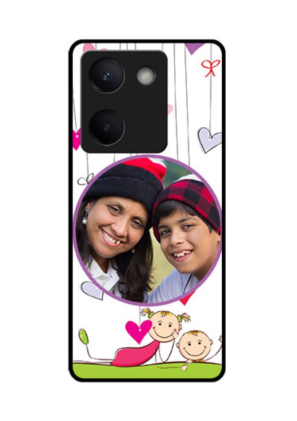 Vivo Y200 Pro 5G Custom Glass Phone Case - Cute Kids Phone Case Design