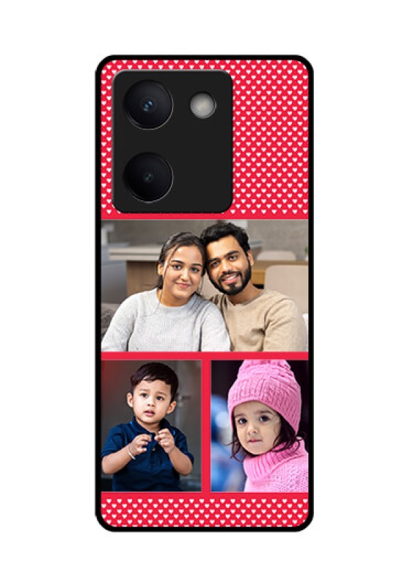 Vivo Y200 Pro 5G Custom Glass Phone Case - Bulk Photo Upload Design
