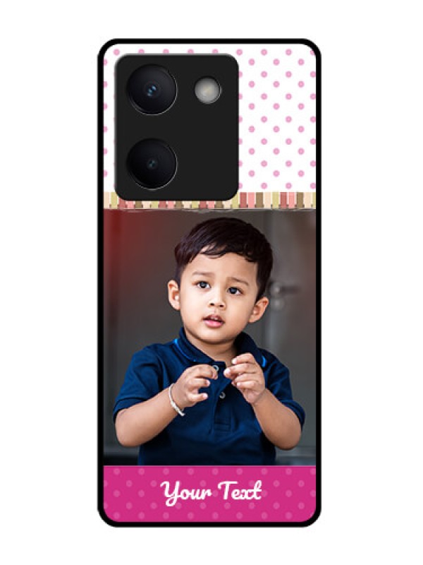 Custom Vivo Y200 Pro 5G Custom Glass Phone Case - Cute Girls Cover Design