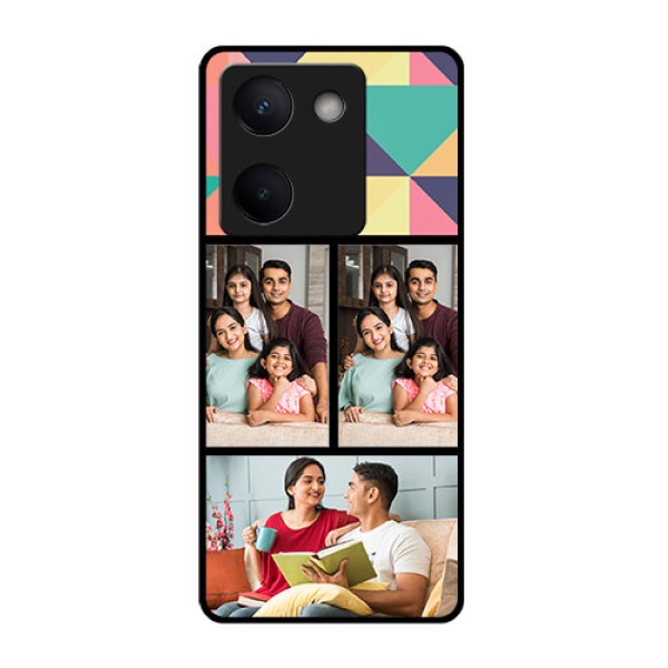 Vivo Y200 Pro 5G Custom Glass Phone Case - Bulk Pic Upload Design