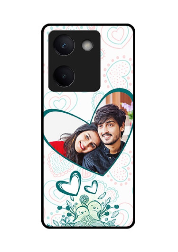 Vivo Y200 Pro 5G Custom Glass Phone Case - Premium Couple Design