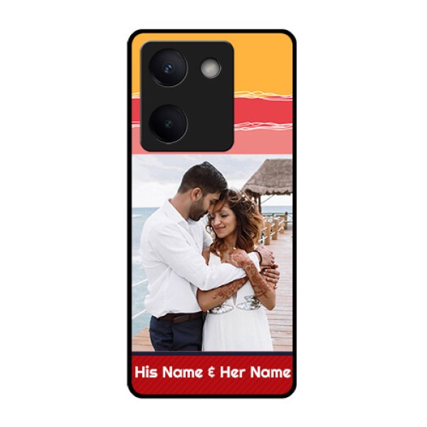 Vivo Y200 Pro 5G Custom Glass Phone Case - Colorful Case Design