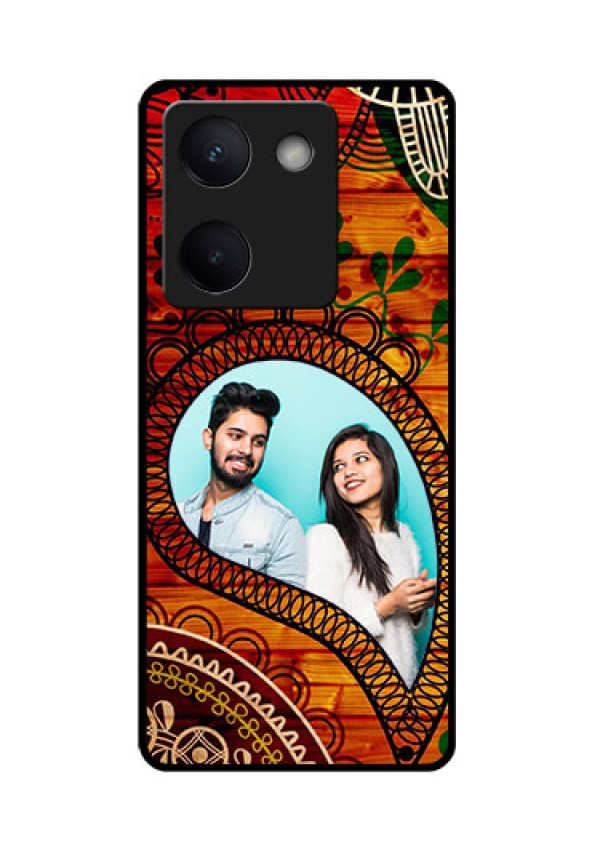 Vivo Y200 Pro 5G Custom Glass Phone Case - Abstract Colorful Design
