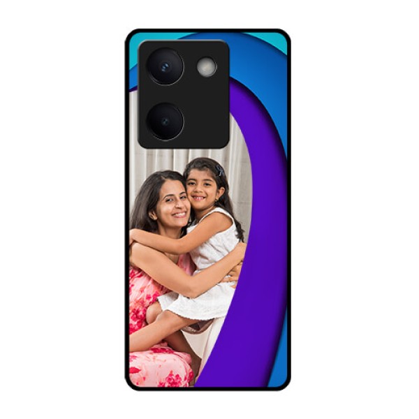Vivo Y200 Pro 5G Custom Glass Phone Case - Simple Pattern Design