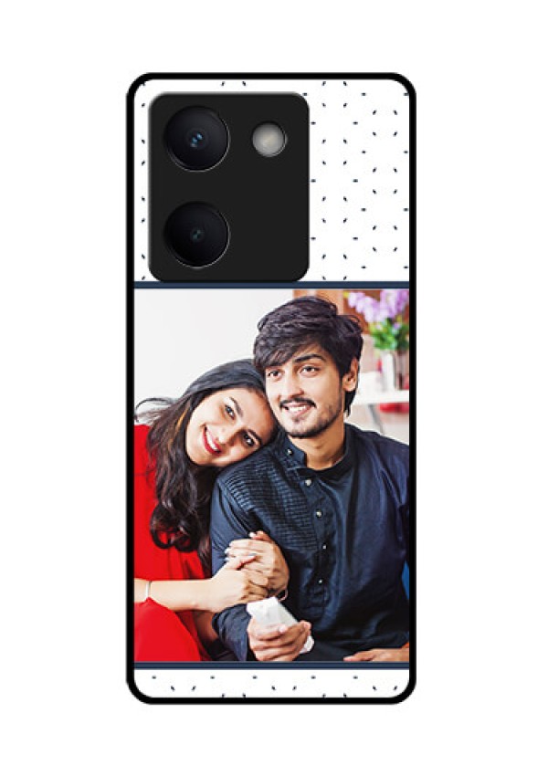 Vivo Y200 Pro 5G Custom Glass Phone Case - Premium Dot Design