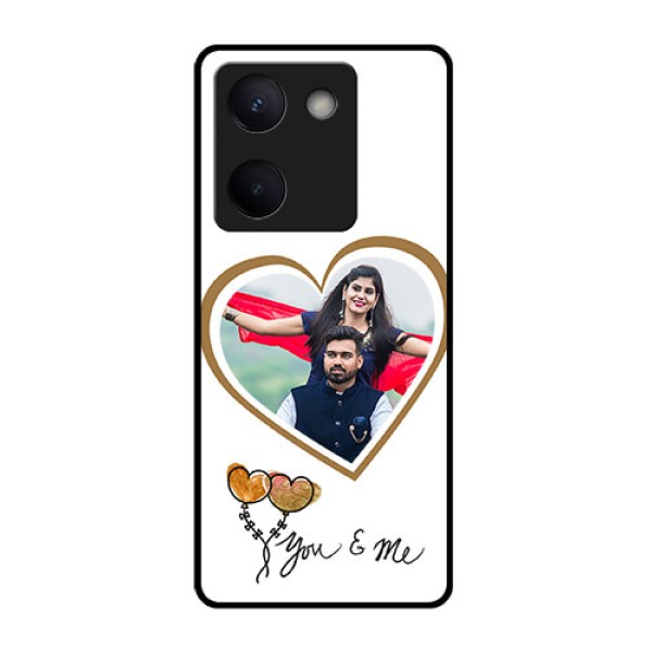 Vivo Y200 Pro 5G Custom Glass Phone Case - You & Me Design