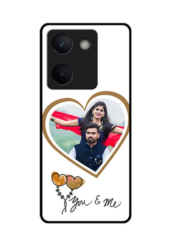 Vivo Y200 Pro 5G Custom Glass Phone Case - You & Me Design