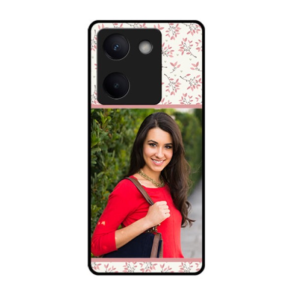 Vivo Y200 Pro 5G Custom Glass Phone Case - Stunning Floral Design