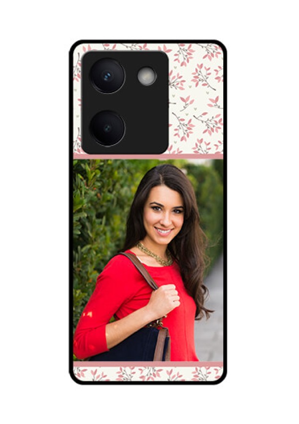 Vivo Y200 Pro 5G Custom Glass Phone Case - Stunning Floral Design