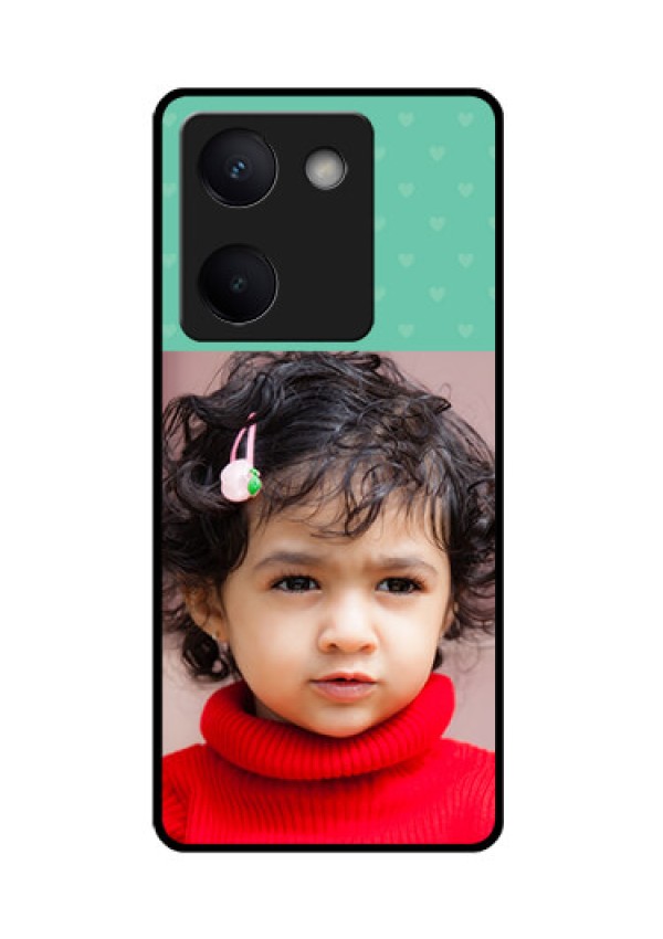 Vivo Y200 Pro 5G Custom Glass Phone Case - Lovers Picture Design