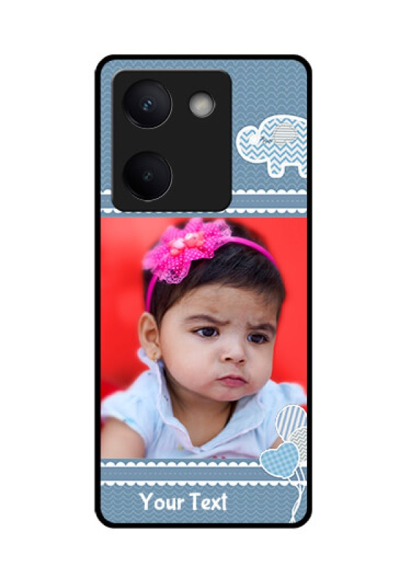 Vivo Y200 Pro 5G Custom Glass Phone Case - With Kids Pattern Design