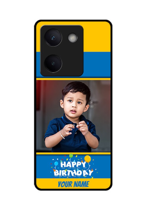 Vivo Y200 Pro 5G Custom Glass Phone Case - Birthday Wishes Design