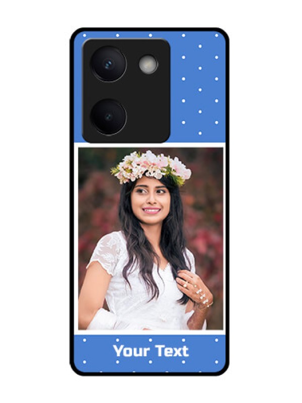 Custom Vivo Y200 Pro 5G Custom Glass Phone Case - Polka Dots Design