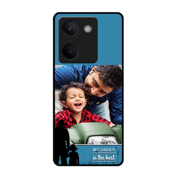 Vivo Y200 Pro 5G Custom Glass Phone Case - Best Dad Design