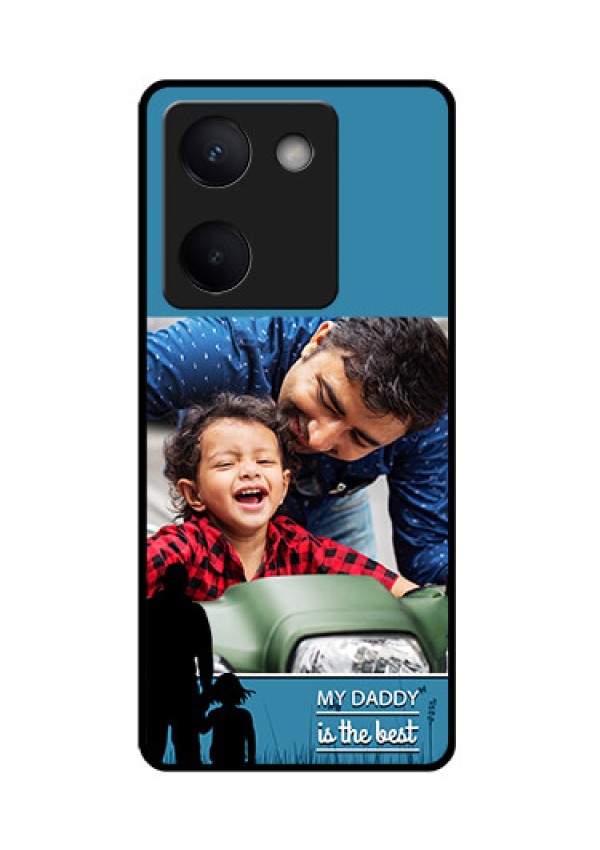 Vivo Y200 Pro 5G Custom Glass Phone Case - Best Dad Design