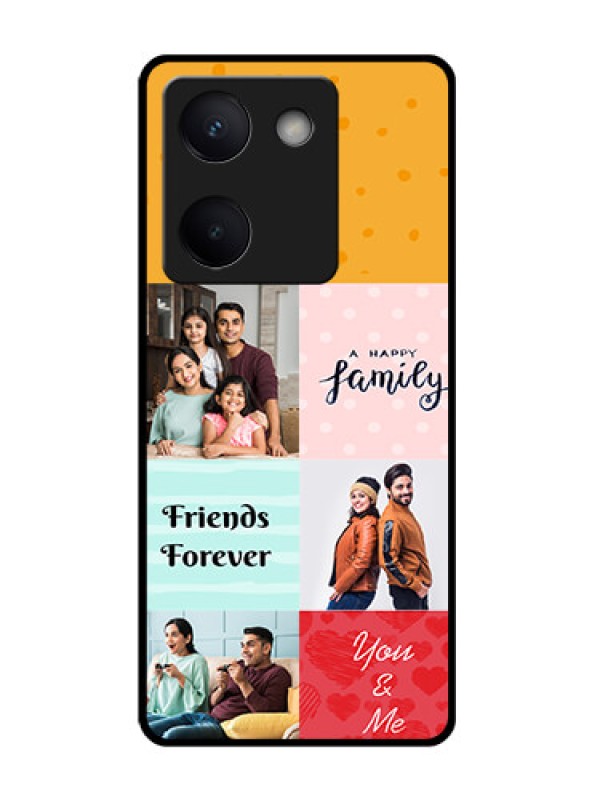 Custom Vivo Y200 Pro 5G Custom Glass Phone Case - Images With Quotes Design