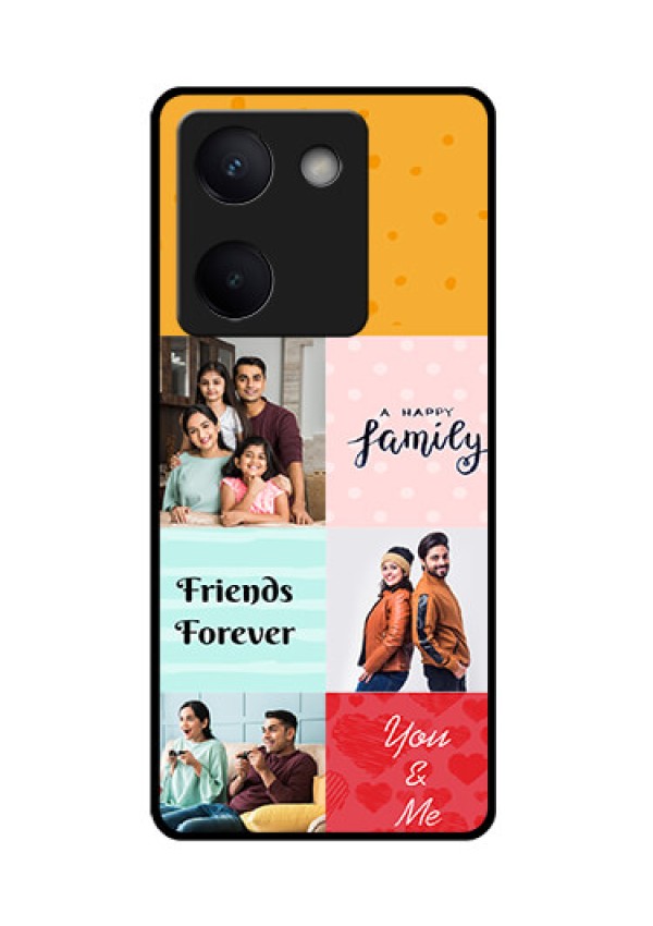 Vivo Y200 Pro 5G Custom Glass Phone Case - Images With Quotes Design
