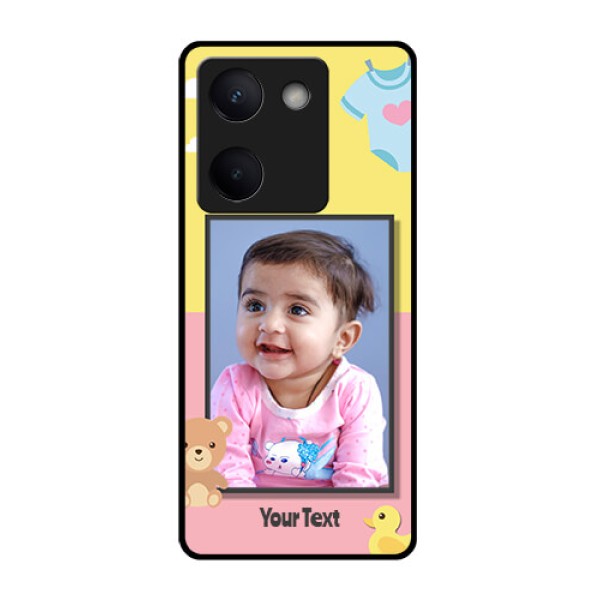 Vivo Y200 Pro 5G Custom Glass Phone Case - Kids 2 Color Design