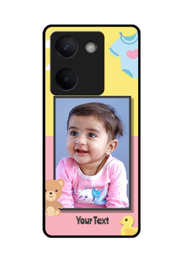 Vivo Y200 Pro 5G Custom Glass Phone Case - Kids 2 Color Design