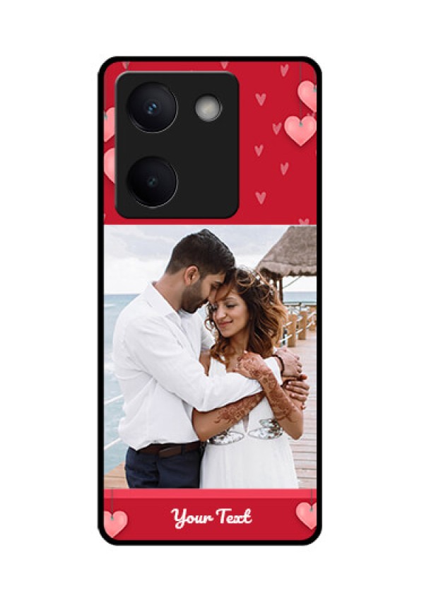 Vivo Y200 Pro 5G Custom Glass Phone Case - Valentines Day Design