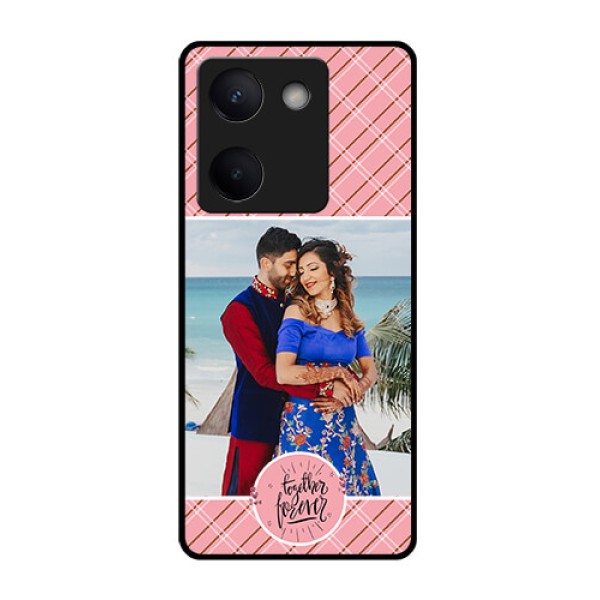 Vivo Y200 Pro 5G Custom Glass Phone Case - Together Forever Design