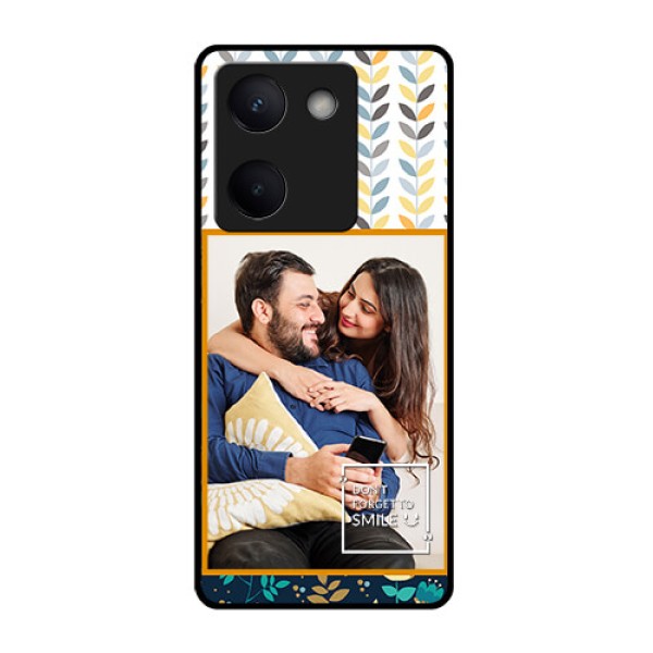 Vivo Y200 Pro 5G Custom Glass Phone Case - Pattern Design