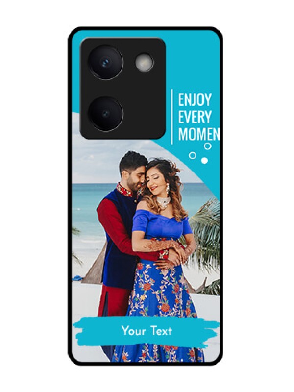 Custom Vivo Y200 Pro 5G Custom Glass Phone CaseHappy Moment Design