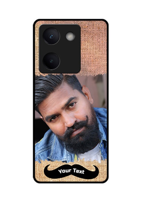 Vivo Y200 Pro 5G Custom Glass Phone Case - With Texture Design